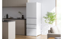 冷凍冷蔵庫&nbsp;370L&nbsp;自動製氷機能付&nbsp;IRSN-I37A-W&nbsp;ホワイト