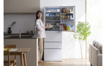 冷凍冷蔵庫&nbsp;370L&nbsp;自動製氷機能付&nbsp;IRSN-I37A-W&nbsp;ホワイト