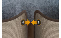 ぐるポカパネルヒーター&nbsp;APH-R12B-DT&nbsp;ダークブラウン