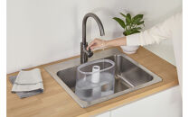 上給水超音波ハイブリッド加湿器 AHM-HUT55A-W ホワイト