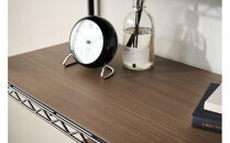 カラーメタルラック　ウッドボード付き&nbsp;CMM-75104B&nbsp;ブラック