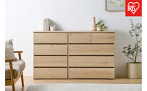 組立簡単ウッドチェスト&nbsp;KKWCｰ590&nbsp;ナチュラル