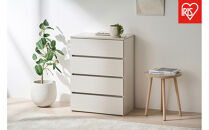 組立簡単ウッドチェスト&nbsp;KKWCｰ590&nbsp;ホワイト