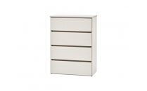 組立簡単ウッドチェスト&nbsp;KKWCｰ590&nbsp;ホワイト