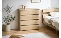 組立簡単ウッドチェスト&nbsp;KKWCｰ790&nbsp;ナチュラル