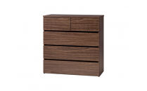 組立簡単ウッドチェスト&nbsp;KKWCｰ790&nbsp;ウォールナット