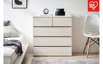 組立簡単ウッドチェスト&nbsp;KKWCｰ790&nbsp;ホワイト