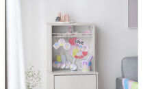 隠せる本棚&nbsp;HKH-400&nbsp;ホワイト