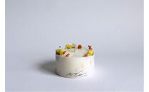 ロスフラワーで作る、ソイリースボタニカルキャンドル　【オレンジ＆イエロー】（はちみつの香り）