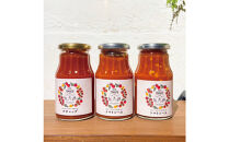 フルーツトマトで作ったトマトケチャップ＆トマトソースセット