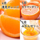 厳選&nbsp;柑橘定期便S（4～6月）全3回&nbsp;［IKE289］