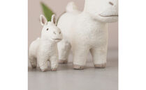 【信楽焼・明山】干支置物「迎春うま」親子セット　eto26-01