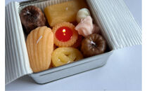 【お菓子のキャンドル&nbsp;-sweets&nbsp;candle-】―焼き菓子詰め合わせ―カンカン（キャラメルの香り）