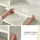 【完成品でお届け】デザインシェルフ（ウォールナット）オープンラック&nbsp;木製&nbsp;本棚&nbsp;スリム&nbsp;コンパクト&nbsp;大容量&nbsp;ラック&nbsp;幅90&nbsp;奥行29cm&nbsp;ランドセルラック&nbsp;棚&nbsp;cd&nbsp;dvd&nbsp;オープンシェルフ&nbsp;リビング&nbsp;LKANCB642266-0-WAL