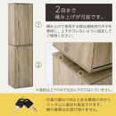 【完成品でお届け】鍵付き収納ボックス〔ハイタイプ〕（ウォールナット）収納ボックス&nbsp;収納棚&nbsp;扉付き&nbsp;キャビネット&nbsp;縦長&nbsp;鍵付き&nbsp;ボックス&nbsp;木製&nbsp;ロッカー&nbsp;木目柄&nbsp;奥行&nbsp;29&nbsp;スリム&nbsp;コンパクト&nbsp;3段&nbsp;ハイタイプ&nbsp;LKANET300254-0-WAL