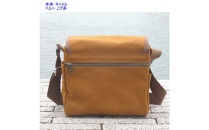 【キャメル】帆布ショルダー【魁（B5）】[尾道&nbsp;帆布鞄&nbsp;彩工房]