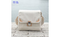 【生成】帆布ショルダー【魁（B5）】　[尾道&nbsp;帆布鞄&nbsp;彩工房]