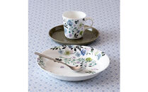 ナルミ アンナエミリア プレート(フォレストグリーン) 19cm 41790-5949