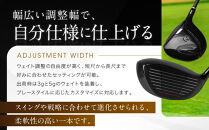 Zodia&nbsp;Tour&nbsp;Spec445BK2　ドライバー&nbsp;RODDIO社製Zodiaオリジナルシャフト50S