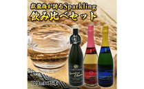 臥龍梅 Garyubai Sparkling 3種飲み比べセット【720mL×3本セット】
