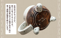 エミシ工房　脚つきマグカップ（アシマグ）【角田市】