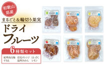 和歌山県産 丸ごと＆輪切り ドライフルーツ 6種類セット