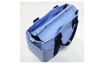 petit-KOGU&nbsp;（B5）水色/紺　2WAY&nbsp;[尾道&nbsp;帆布鞄&nbsp;彩工房]