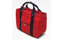 petit-KOGU&nbsp;（B5）赤/紺　2WAY&nbsp;[尾道&nbsp;帆布鞄&nbsp;彩工房]