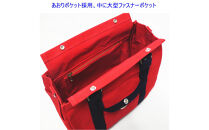 petit-KOGU&nbsp;（B5）赤/紺　2WAY&nbsp;[尾道&nbsp;帆布鞄&nbsp;彩工房]