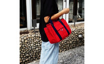 petit-KOGU&nbsp;（B5）赤/紺　2WAY&nbsp;[尾道&nbsp;帆布鞄&nbsp;彩工房]