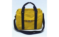 petit-KOGU&nbsp;（B5）からし/紺　2WAY&nbsp;［尾道&nbsp;帆布鞄&nbsp;彩工房］