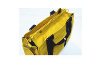 petit-KOGU&nbsp;（B5）からし/紺　2WAY&nbsp;［尾道&nbsp;帆布鞄&nbsp;彩工房］