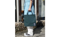 TR-A4縦（A4ファイル対応）深緑［尾道&nbsp;帆布鞄&nbsp;彩工房］