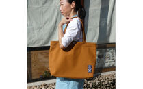 TR-B4肩掛けトート（Ｂ4対応）キャメル［尾道&nbsp;帆布鞄&nbsp;彩工房］