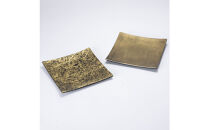 風まぜ雪・雲間の月影&nbsp;小&nbsp;ペア（金箔四号色）金箔&nbsp;高級&nbsp;プレゼント&nbsp;風まぜ雪&nbsp;雲間の月影&nbsp;ペア&nbsp;伝統&nbsp;工芸品&nbsp;石川&nbsp;金沢&nbsp;北陸&nbsp;復興支援&nbsp;復興応援