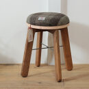 ハイスツール 【ブラウンチェック】HARRIS TWEED（ハリスツイード）