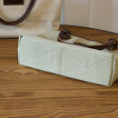 【キナリ】MT-03&nbsp;帆布×革&nbsp;クラシカルな雰囲気のミニトートバッグ