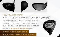 Zodia&nbsp;T309ドライバー　RODDIO社製Zodiaオリジナルシャフト　50S