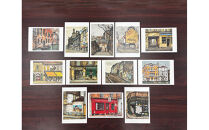 稲沢市荻須記念美術館特別展「荻須高徳リトグラフ展」観覧券と美術館オリジナルグッズセット