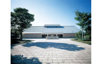 稲沢市荻須記念美術館特別展「荻須高徳リトグラフ展」観覧券とリトグラフポスター≪赤い家≫