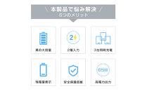 モバイルバッテリー&nbsp;40000mAh&nbsp;パワーバンク&nbsp;大容量&nbsp;防災電源&nbsp;ノートPCを充電&nbsp;Type-C&nbsp;65W&nbsp;超急速充電&nbsp;SCP/VOOC対応&nbsp;3つ出力&nbsp;三台同時充電&nbsp;残電量表示&nbsp;安全保護機能搭載&nbsp;防災グッズ&nbsp;PSE認証済&nbsp;【PL保険加入済み製品・安心】