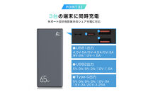 モバイルバッテリー&nbsp;40000mAh&nbsp;パワーバンク&nbsp;大容量&nbsp;防災電源&nbsp;ノートPCを充電&nbsp;Type-C&nbsp;65W&nbsp;超急速充電&nbsp;SCP/VOOC対応&nbsp;3つ出力&nbsp;三台同時充電&nbsp;残電量表示&nbsp;安全保護機能搭載&nbsp;防災グッズ&nbsp;PSE認証済&nbsp;【PL保険加入済み製品・安心】