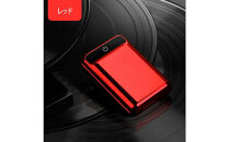 10000mAh&nbsp;大容量&nbsp;モバイルバッテリー＜レッド＞&nbsp;急速充電&nbsp;防災電源&nbsp;2.1A&nbsp;スマホ充電器&nbsp;小型&nbsp;軽量&nbsp;USB2ポート&nbsp;2台同時充電可能&nbsp;LED液晶画面&nbsp;残量表示&nbsp;携帯充電器&nbsp;iphoneX&nbsp;【PL保険加入済み製品・安心】