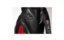 BUNCUREY　ツアー型キャディーバッグ（BM23SS-16-024）〈ブラック〉