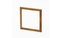 レコードフレーム LP 幅37cm 奥行き1.8cm 高さ37cm チーク無垢材