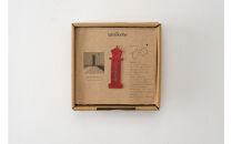 槙塚鉄工所&nbsp;UMIKOTO&nbsp;灯台&nbsp;ブローチ2点セット&nbsp;（高松&nbsp;赤灯台と高松市の地形）