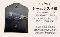 折り紙構造のミニマル名刺入れ【ふるさと納税限定】&nbsp;博多革工房&nbsp;Japlish&nbsp;|&nbsp;ジャプリッシュ