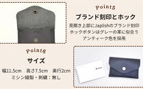 折り紙構造のミニマル名刺入れ【ふるさと納税限定】&nbsp;博多革工房&nbsp;Japlish&nbsp;|&nbsp;ジャプリッシュ