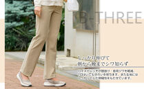 【B-THREE/ビースリー】秋冬を快適にするはき心地&nbsp;大人のストレートパンツ(770453)