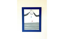 福岡市書道家によるフルオーダー原画作品・パネル装／世界に一つだけの完全オーダー墨象作品